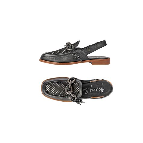 Moccasins Chanel Mesh Black – HENRY BEGUELIN